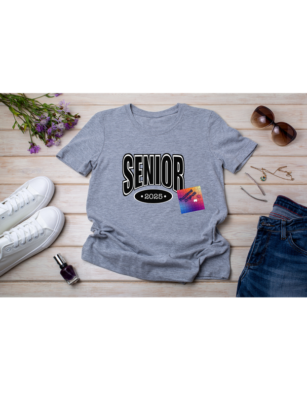 Senior 25 Black Transfer