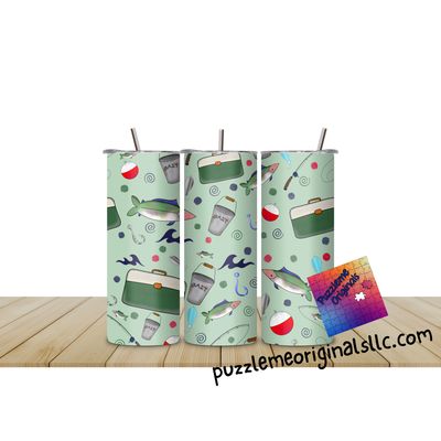 Fishing Tackle Box Small Seamless