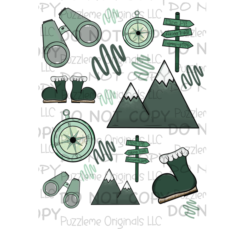 Hiking Element Sheet