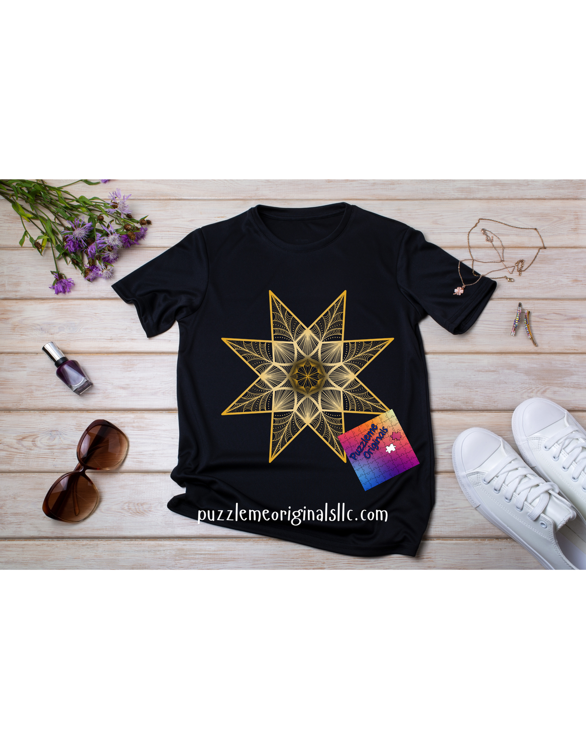 Gold Mandala Transfer