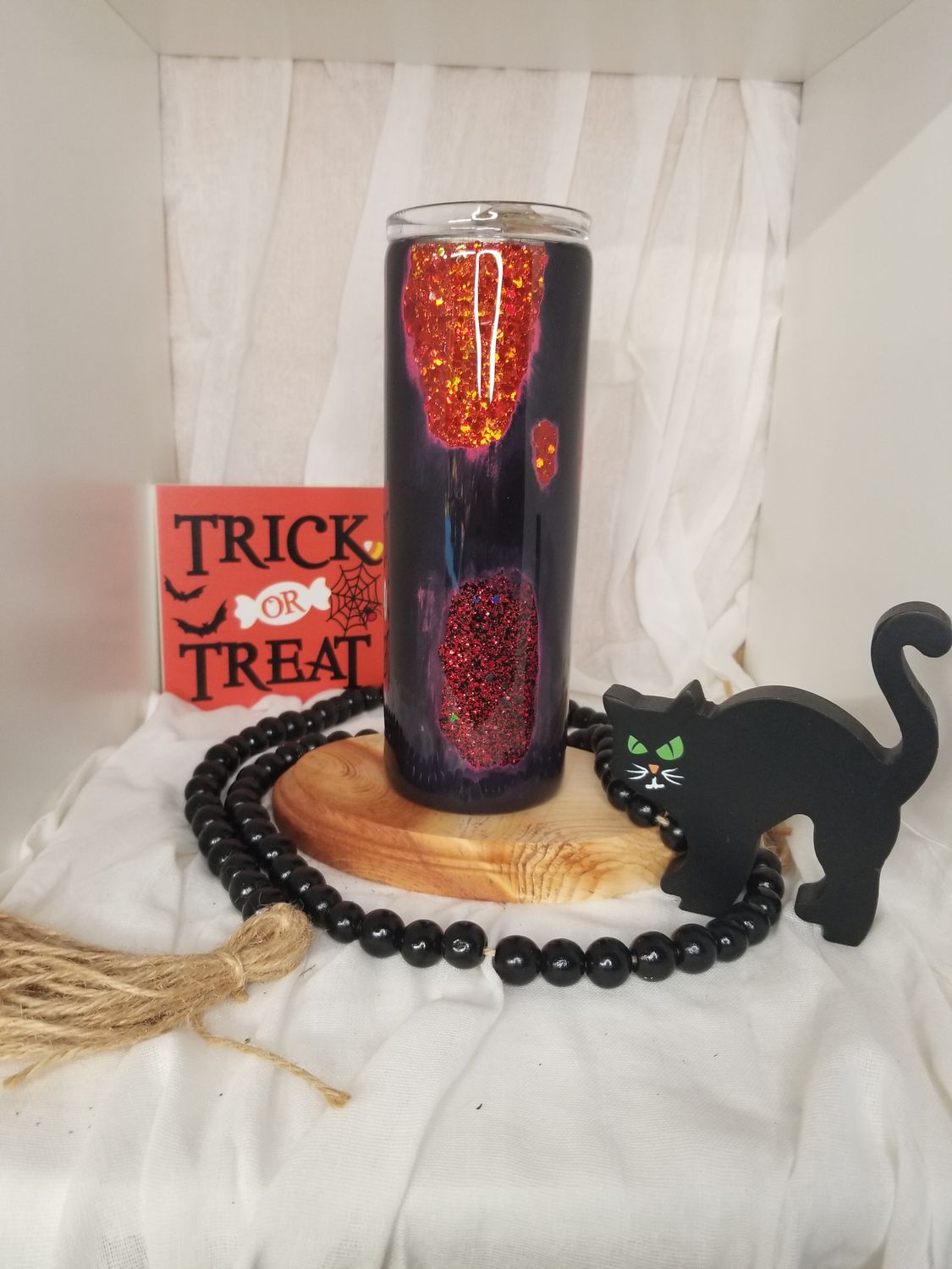 20oz Stainless Steel Epoxy Tumbler - Distress