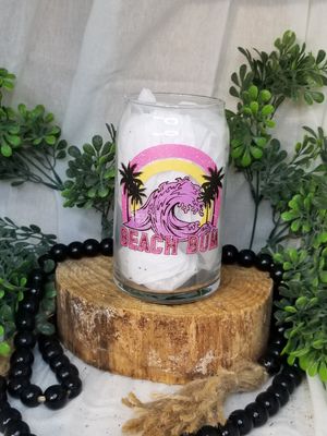 12oz Glass Can - Beach Bum
