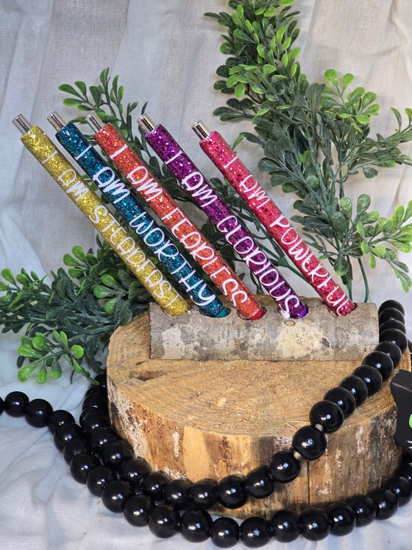 Affirmation Epoxy Pen Set