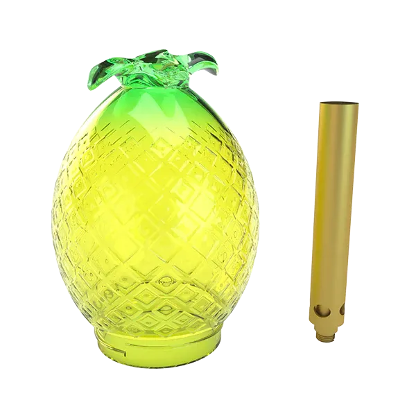Einzelne Ananas Ersatzglaskugel groß