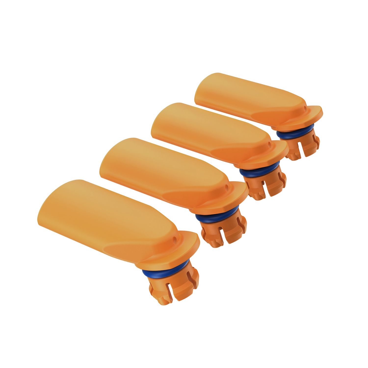 Veazy Mundstücke (4 Stk.) - Inspiring Orange