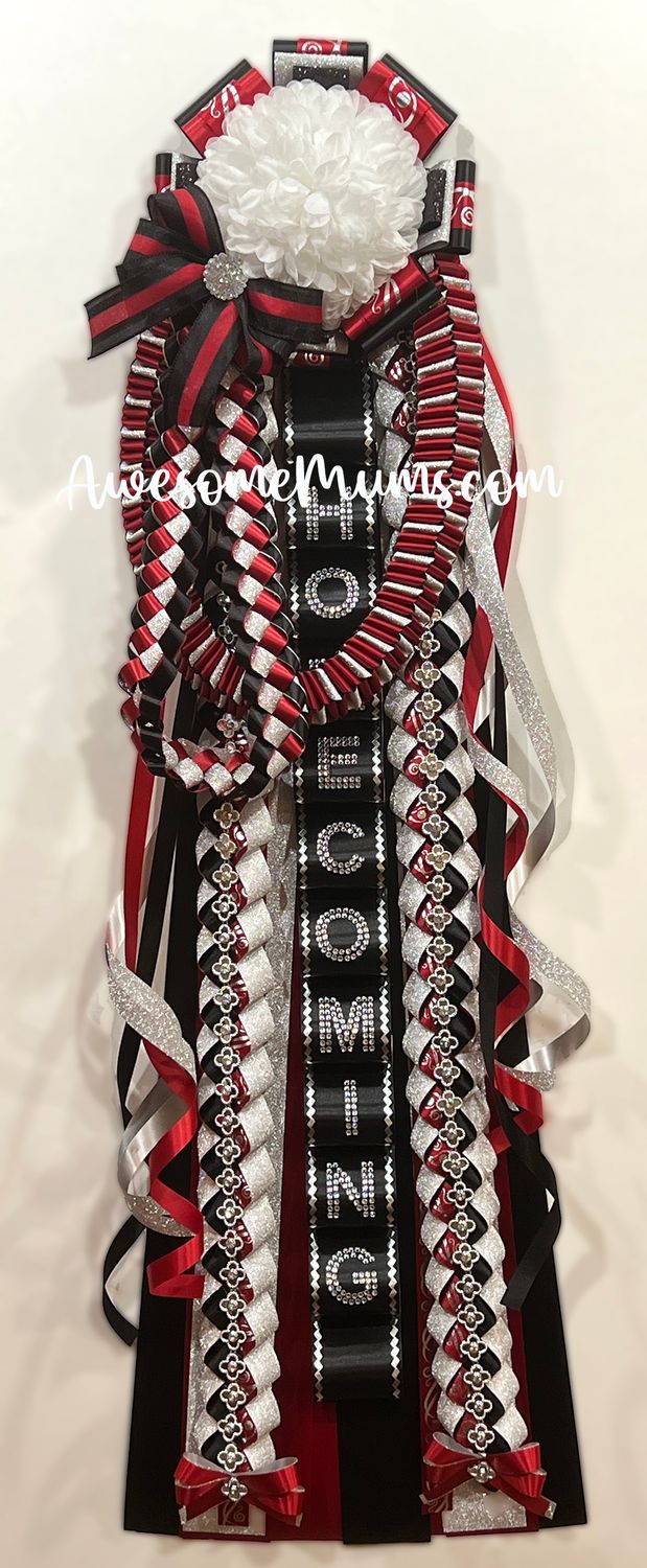 Martin High School, Legacy High School, or Coppell High School, Classic Single Mum in Black/Red/Silver