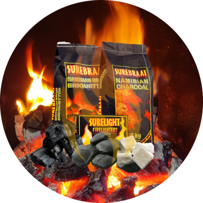 Briquettes l Charcoal l Fire Lighters ►