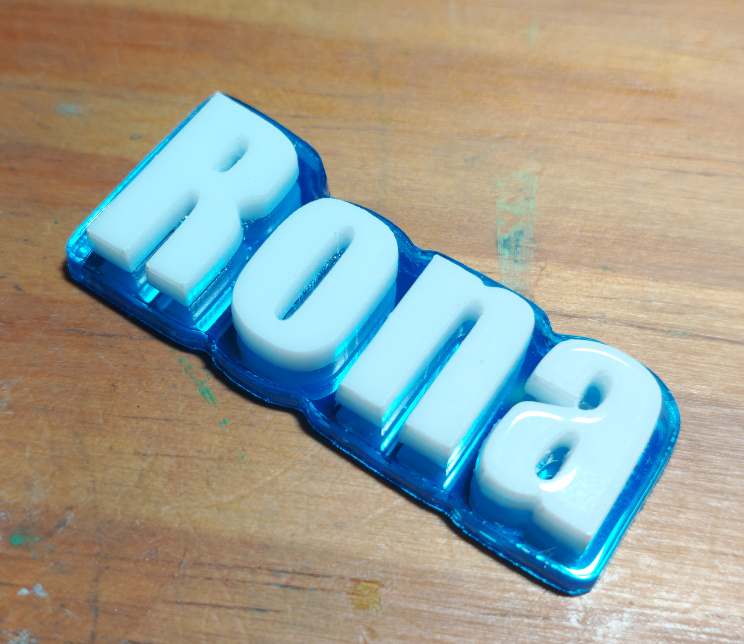 Custom Made Name Badge - Font Style 1