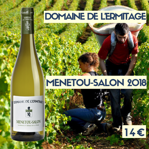 6 bouteilles du Domaine de l’Ermitage, Menetou-Salon blanc 2018 (14 €)