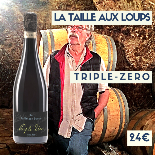 6 bouteilles Domaine de la Taille aux Loups Montlouis Triple Zéro (bulles) (24€)