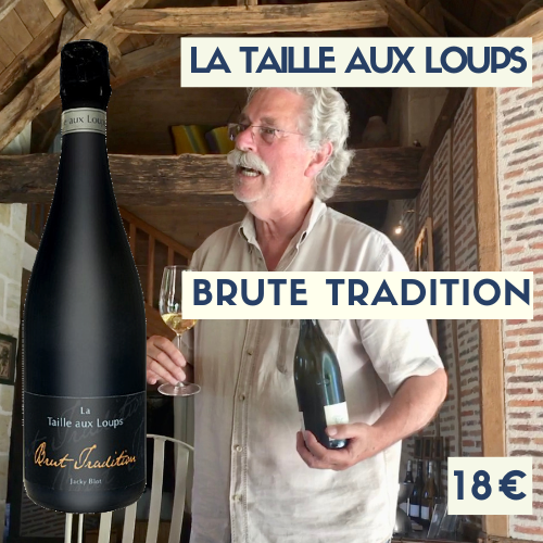 6 bouteilles Domaine de la Taille aux Loups Montlouis Brut Tradition (bulles) (18€)