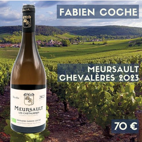 6 bouteilles Fabien Coche Meursault &quot;Chevalière&quot; - (70 €)
