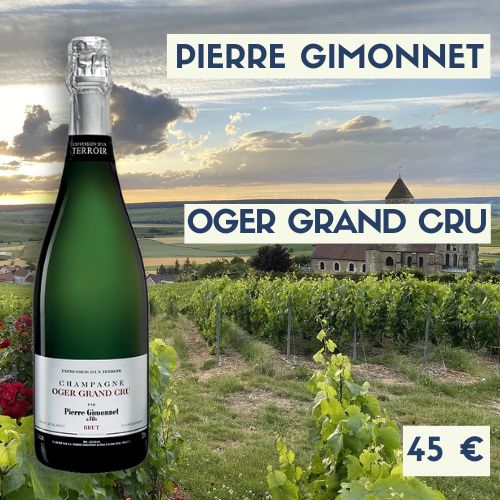 6 bouteilles de  Champagne Pierre Gimonnet OGER Grand Cru (45€)