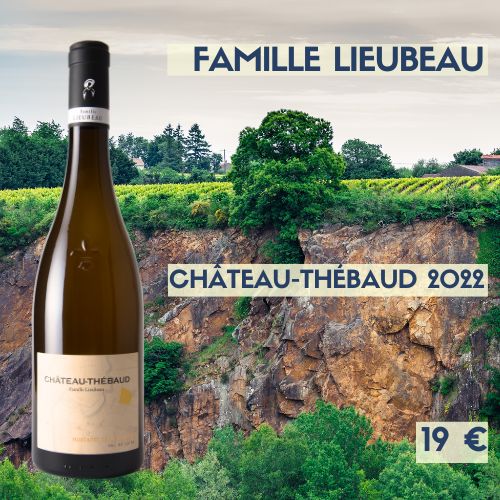 6 bouteilles de Famille Lieubeau Château-Thébaud 2022 (19€)