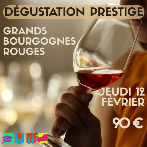 Bourgogne rouges — Côte de Nuits - Jeudi 12 février 2026 (90 €)