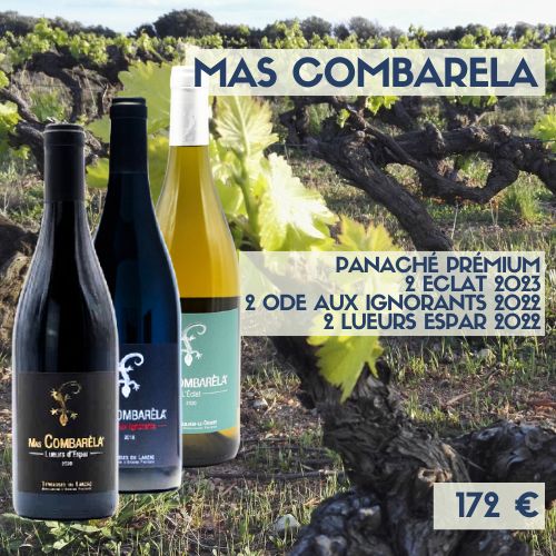 Panaché Prémium de 6 bouteilles de Mas Combarèla (172€)