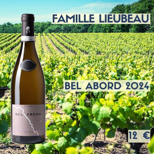 6 bouteilles de Famille Lieubeau Muscadet Sèvre et Maine Bel Abord 2024 (12€)