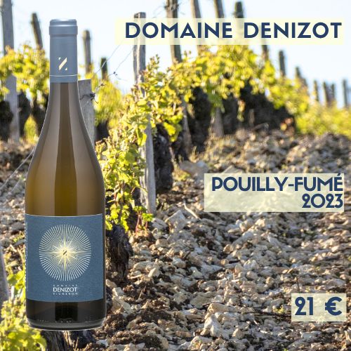 6 bouteilles de Pouilly-Fumé 2023 Domaine Denizot (21 €)