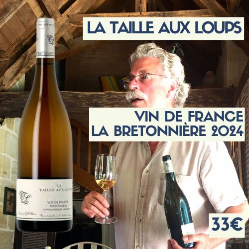 6 bouteilles Domaine de la Taille aux Loups Clos de la Bretonnière 2024 Vin de France (Vouvray) (33€) 6 bouteilles Domaine de la Taille aux Loups Clos de la Bretonnière 2024 Vin de France (Vouvray) (33€)