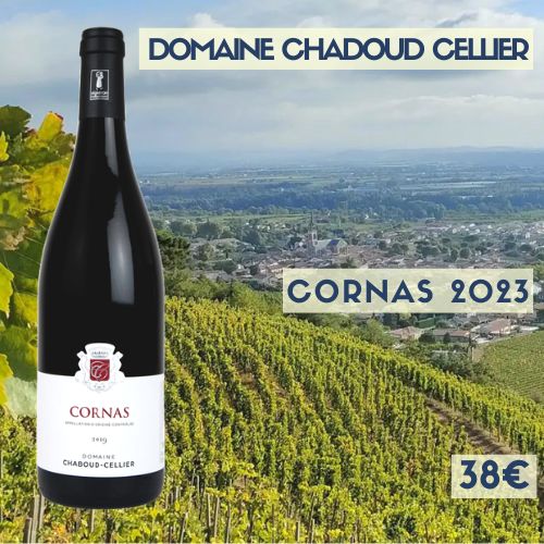 6 bouteilles de Domaine Chaboud Cellier Cornas 2023 (38€)