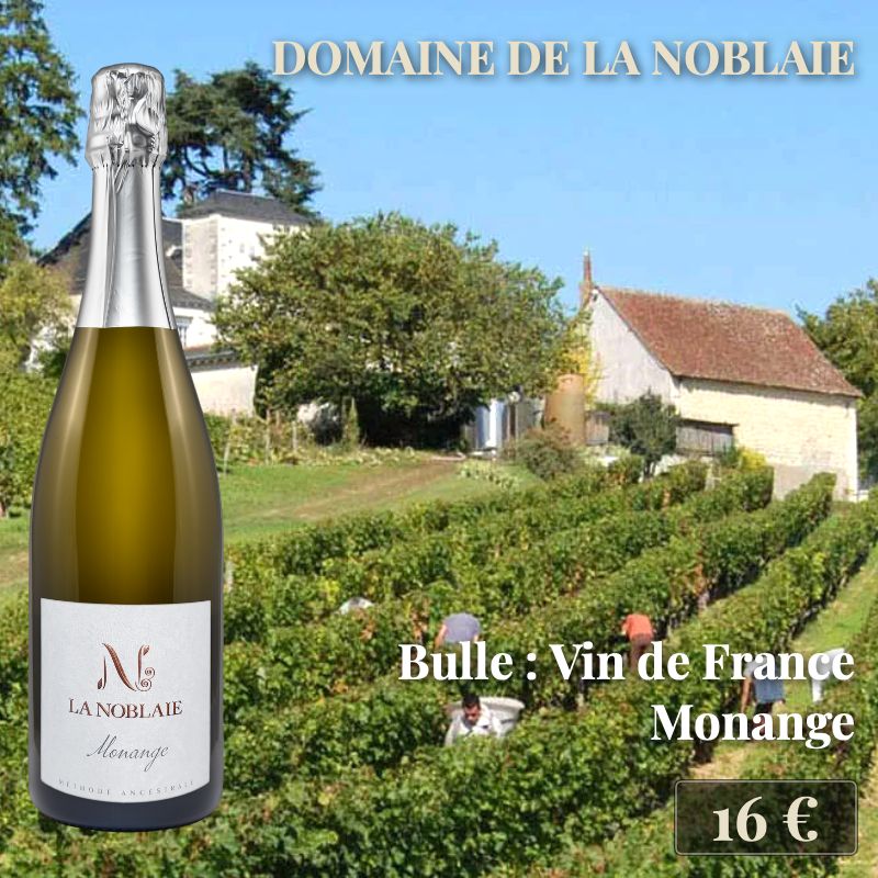 6 bouteilles de "Monange, Vin de France", Domaine de la Noblaie (16€) 6 bouteilles de "Monange, Vin de France", Domaine de la Noblaie (16€)