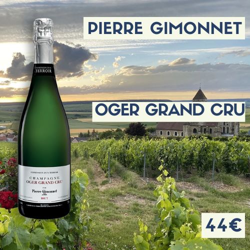 6 bouteilles de "Oger Grand Cru", Champagne Pierre Gimonnet (44€) 6 bouteilles de "Oger Grand Cru", Champagne Pierre Gimonnet (44€)