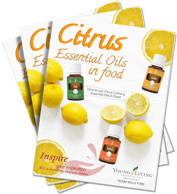 Citrus essential oils in food