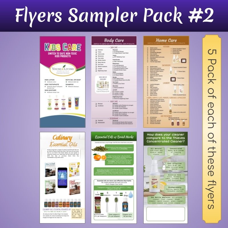 DL Flyers Sampler Pack #2