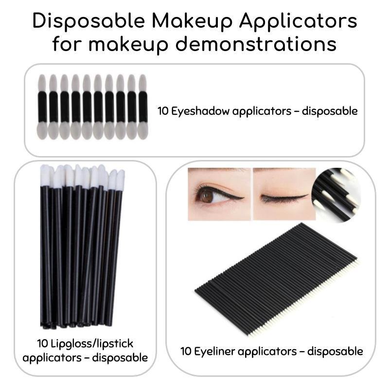 Makeup Disposable Applicators Kit for 10 guests