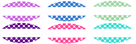 Writeable Rollerball bottle or Misting Spray bottle labels - 6 pack