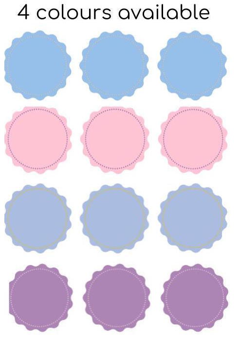 Writeable DIY Label 3 pack