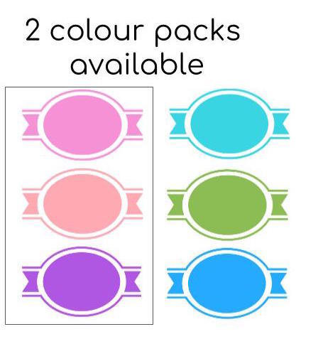 Writeable DIY Label 3 pack