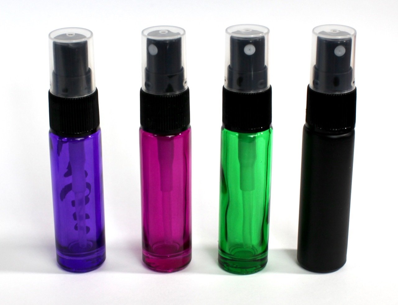 Coloured Misting Spray glass bottle - 10ml