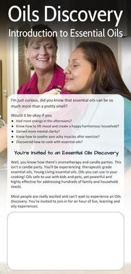 Oils Discovery Invitations 50pk