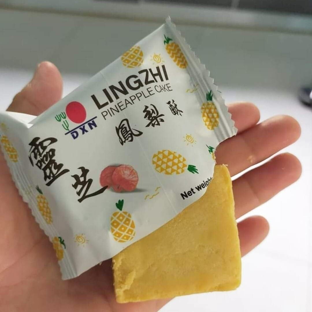 DXN LINGZHI PINEAPPLE CAKE (1 SACHET)