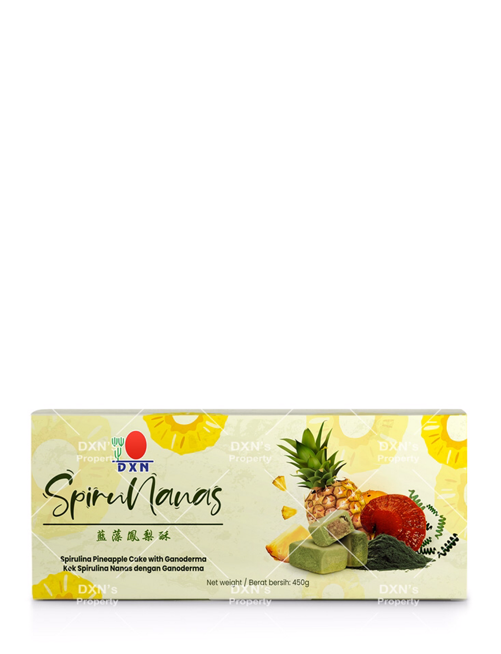 DXN SPIRUNANAS CAKE