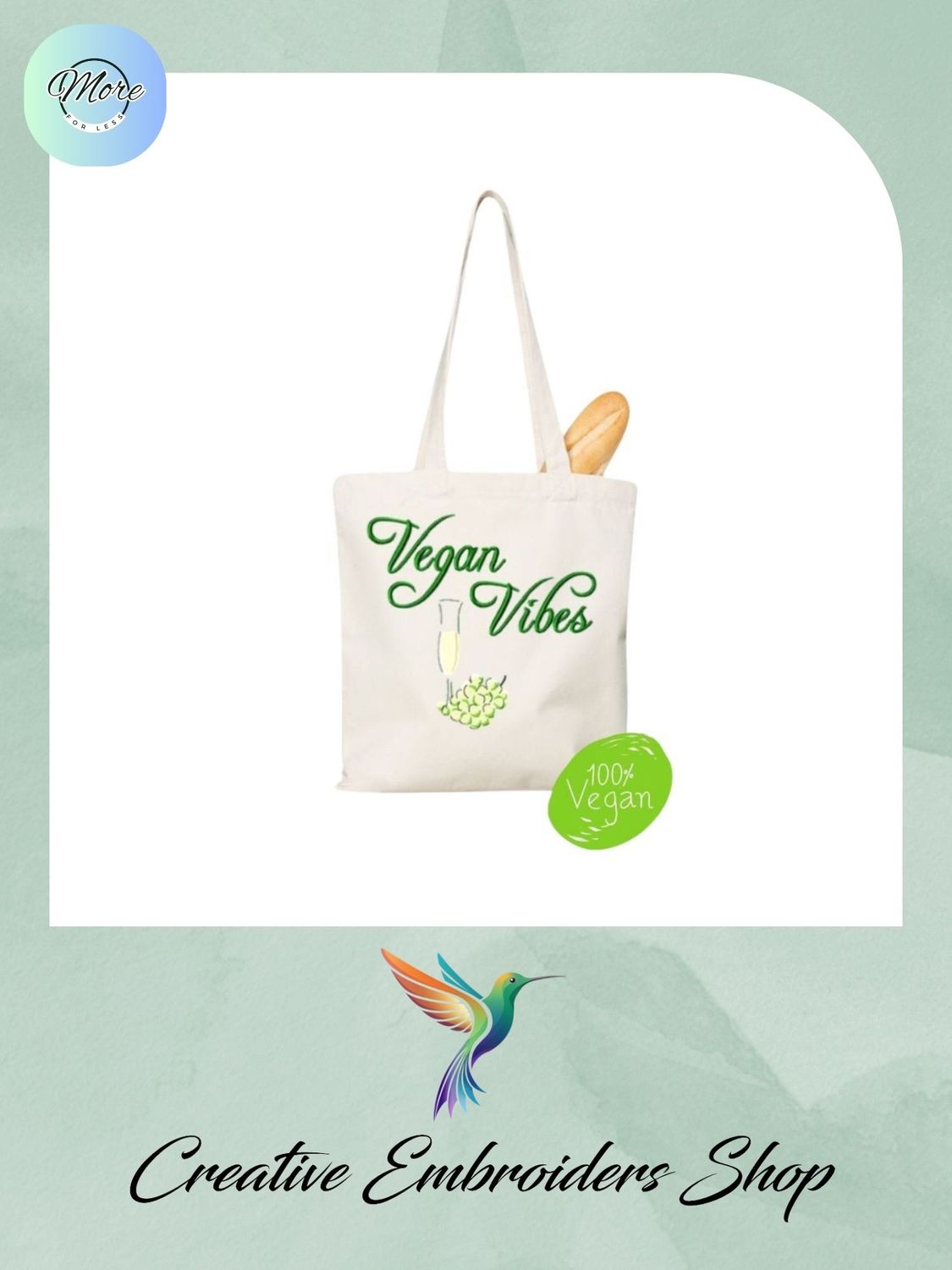 Vegan Vibes Tote Bag