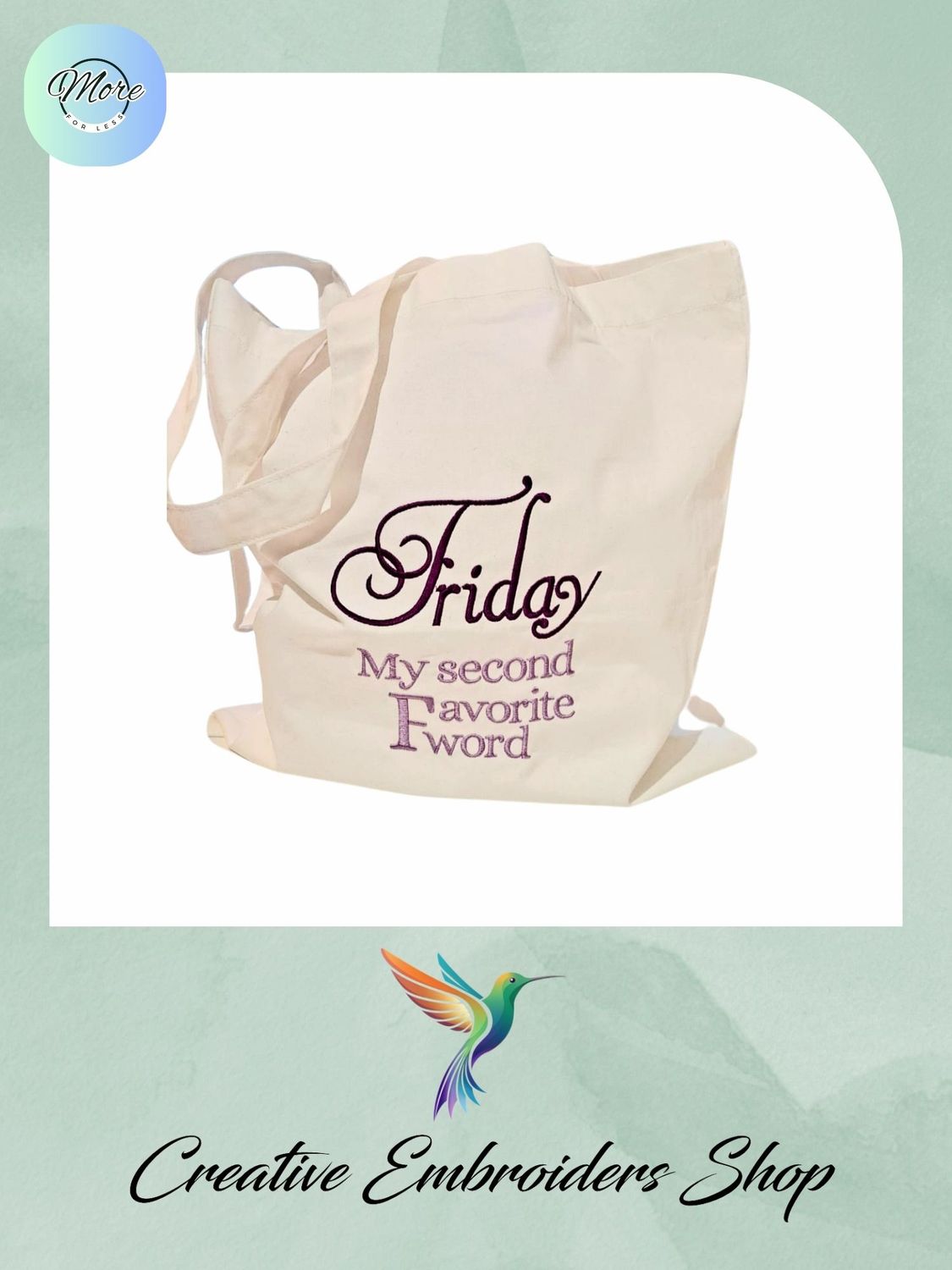 Favorite F Word Tote Bag