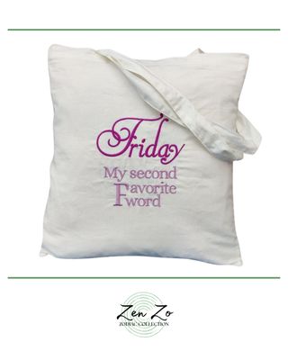 Favorite F Word Tote Bag