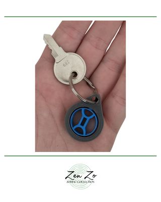 3D printed zodiac key chain