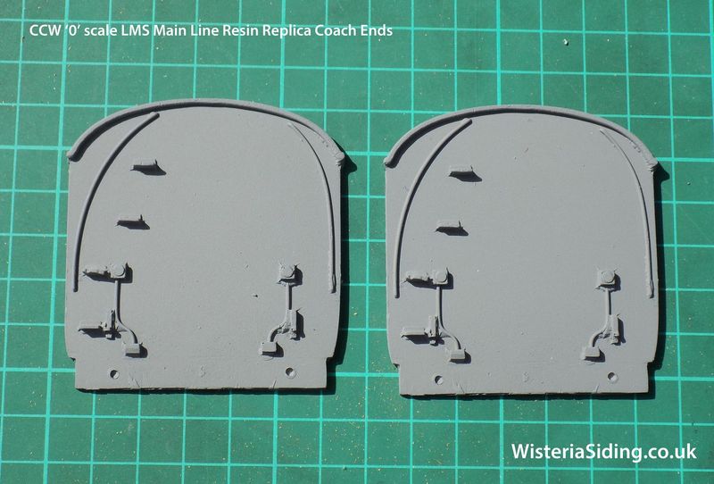 ​0 gauge Pair Resin Replica CCW LMS Suburban Coach Ends