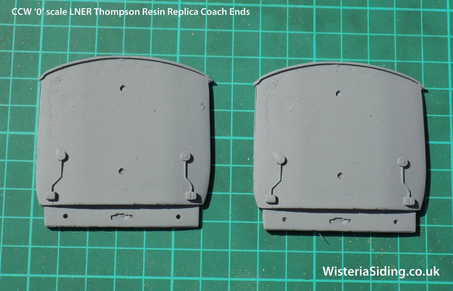 0 gauge Pair Resin Replica CCW OCE/5 LNER Thompson Express Coach Ends