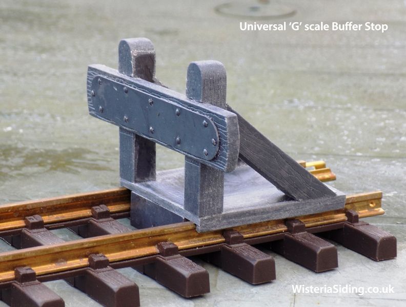 ​'G' scale or Gauge 1 Universal Buffer Stop Complete & Ready to Use