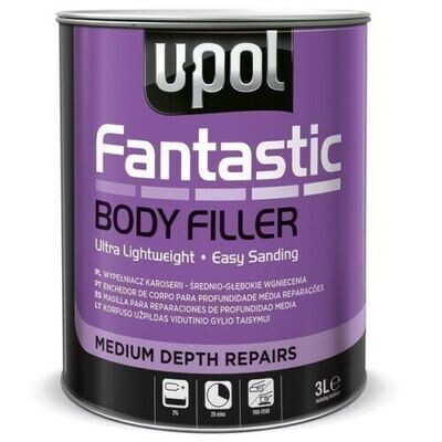 Upol Fantastic Ultra Light Bodyfiller 3 Litre