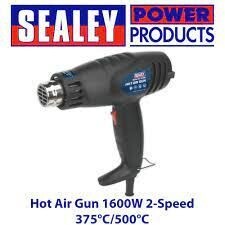 1600W Hot Air Gun 375°C/500°C
Model No. HS105