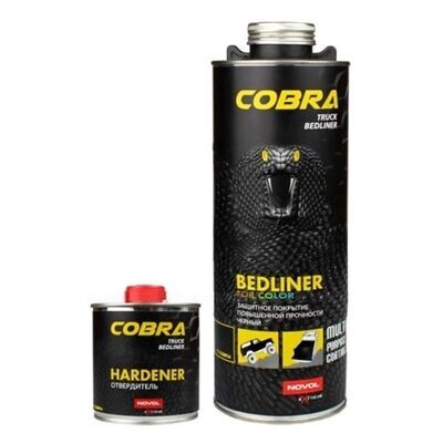 Novol Cobra Truck Bedliner 800ml Kit
(FOR COLOR)