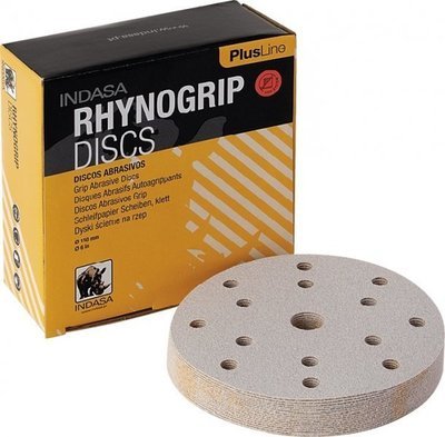 Indasa Rhynogrip DA Sanding Discs (BOX OF 50)