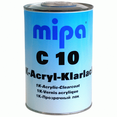 Mipa C10 1K Acrylic Clearcoat (1ltr)