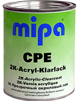 Mipa CPE 2K Satin Acrylic Lacquer (1ltr)