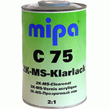 Mipa C75 2K Medium Solids Lacquer (1ltr)